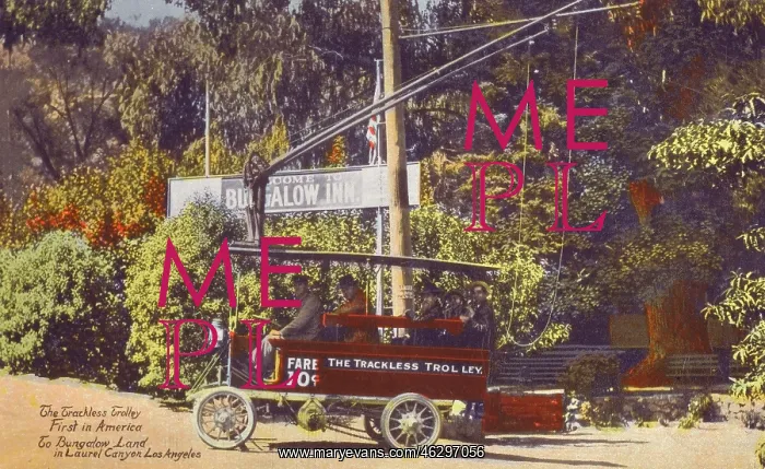: Trackless Trolley Tour - First in California : Trackless Trolley Tour - First in California