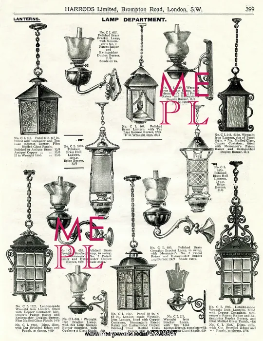 : Trade catalogue of lamps 1911 : Trade catalogue of lamps 1911