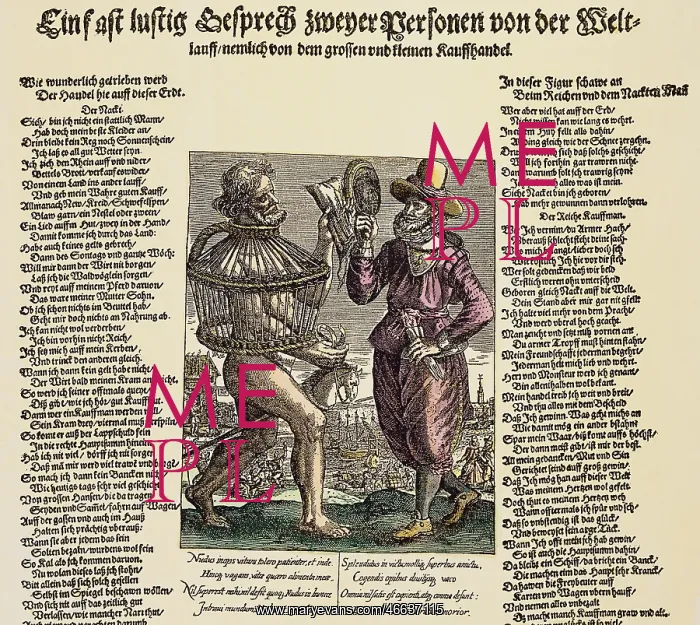 : trade, satire, caricature on trade practices : trade, satire, caricature on trade practices