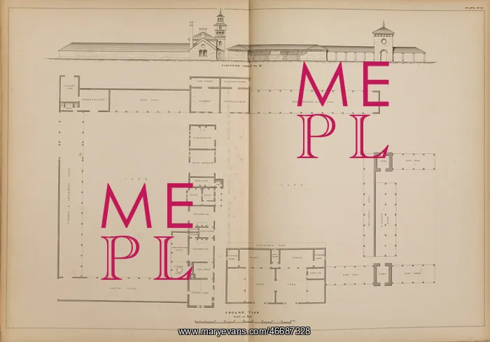 : Tradesmen Buildings at Holkham, Leicester : Tradesmen Buildings at Holkham, Leicester
