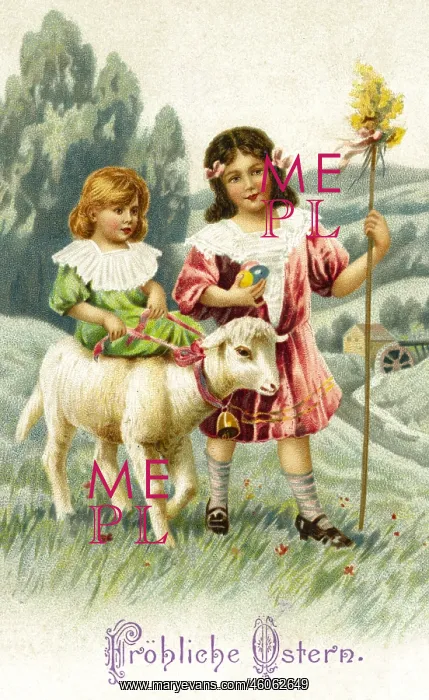 : tradition  /  folklore, Germany, postcard Happy
