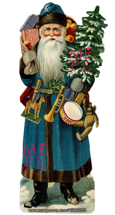 : tradition / folklore, Germany, Santa Claus, circa : tradition / folklore, Germany, Santa Claus, circa