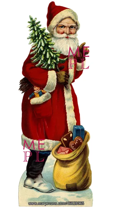 : tradition / folklore, Germany, Santa Claus, circa : tradition / folklore, Germany, Santa Claus, circa