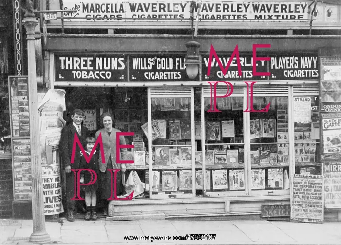  : A traditional british corner shop