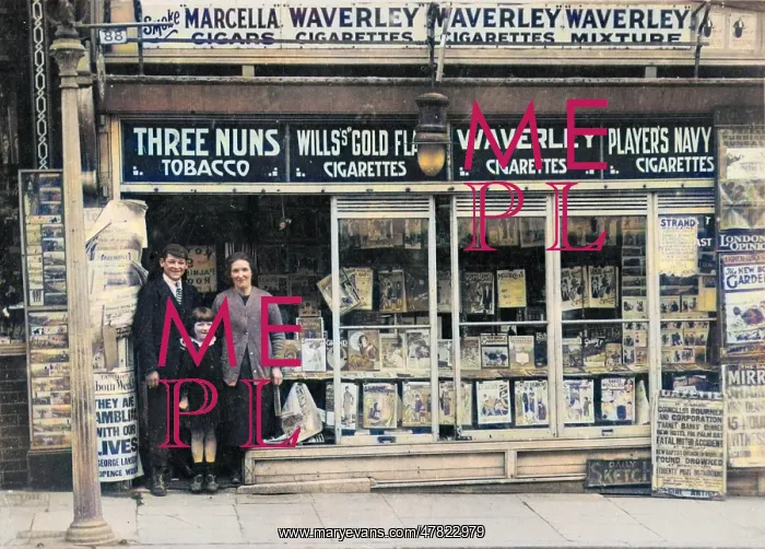  : A traditional british corner shop