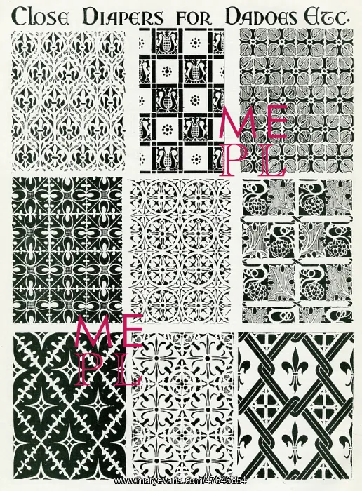 : Traditional Christian dadoes : Traditional Christian dadoes
