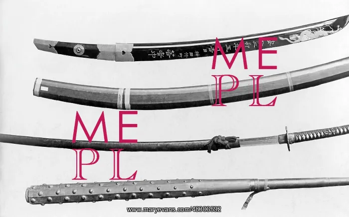 : Traditional Japanese weapons, 1911 : Traditional Japanese weapons, 1911