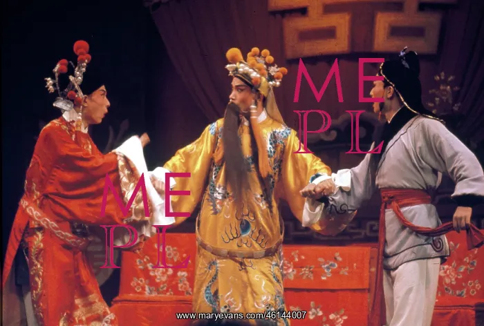 : Traditional opera performers, Hangchow, China : Traditional opera performers, Hangchow, China