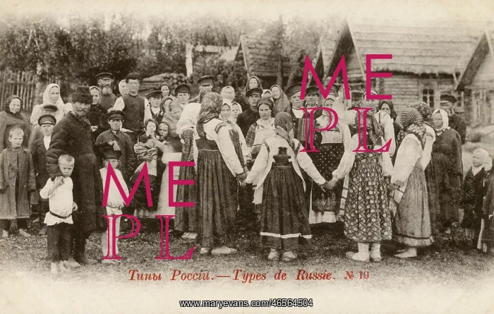 : Traditional round circle dancing in a Russian village : Traditional round circle dancing in a Russian village
