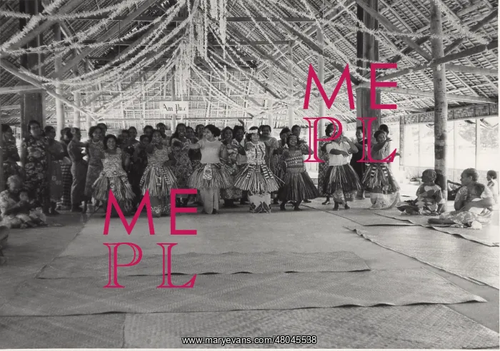 : Traditional welcome dance, Tuvalu, Gilbert Islands, Pacific : Traditional welcome dance, Tuvalu, Gilbert Islands, Pacific