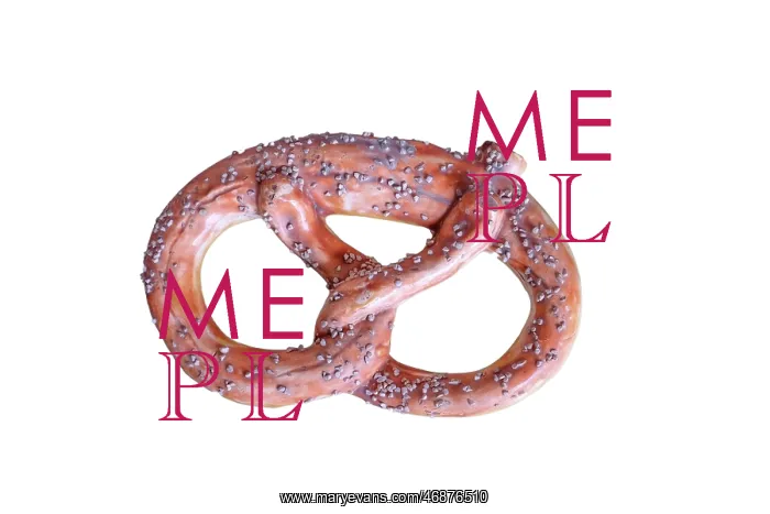 : Traditionally-shaped pretzel : Traditionally-shaped pretzel