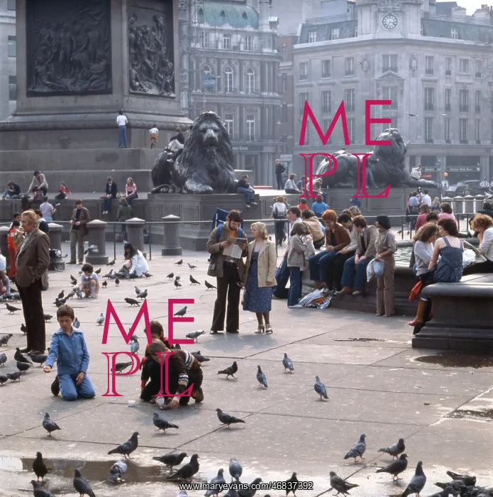 : TRAFALGAR SQUARE 1980 : TRAFALGAR SQUARE 1980