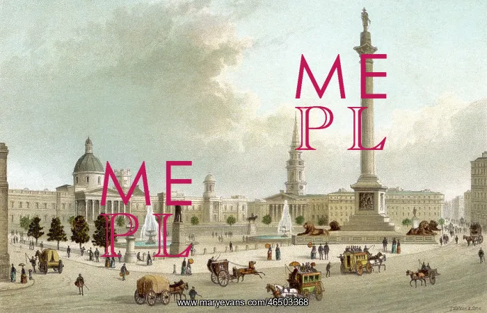 : Trafalgar Square - London : Trafalgar Square - London
