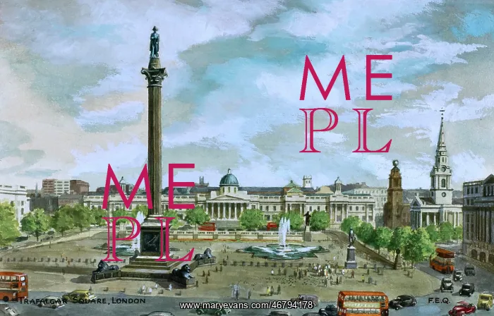 : Trafalgar Square, London : Trafalgar Square, London