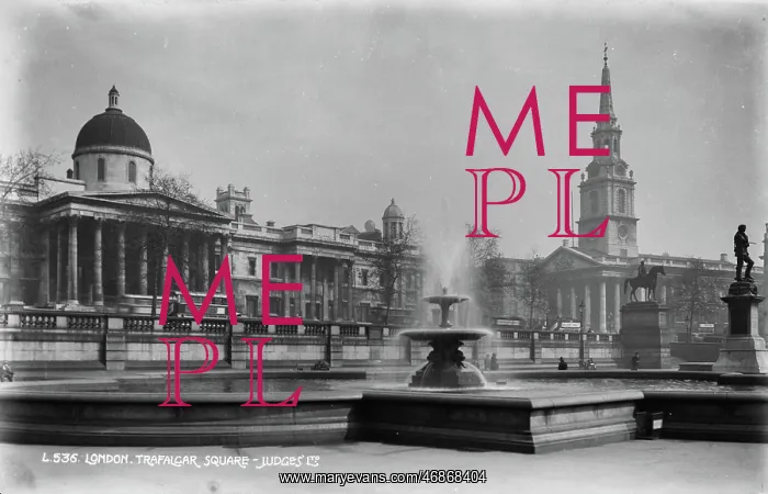 : Trafalgar Square in London : Trafalgar Square in London