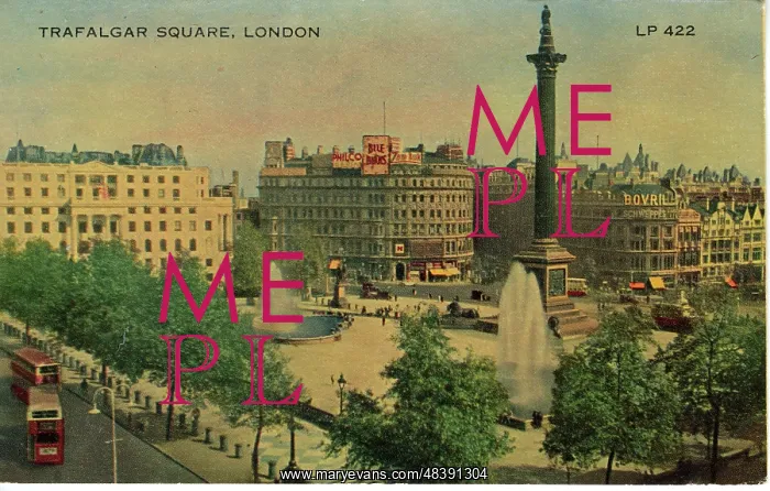 : Trafalgar Square, Westminster, London : Trafalgar Square, Westminster, London