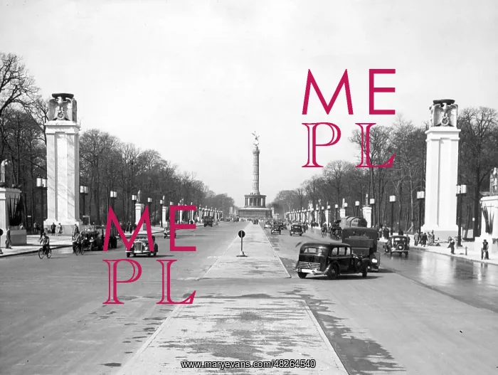 : Traffic on the East-West axis in Berlin, 1939 : Traffic on the East-West axis in Berlin, 1939