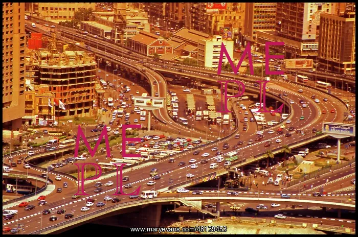  : Traffic and highway intersection, USA