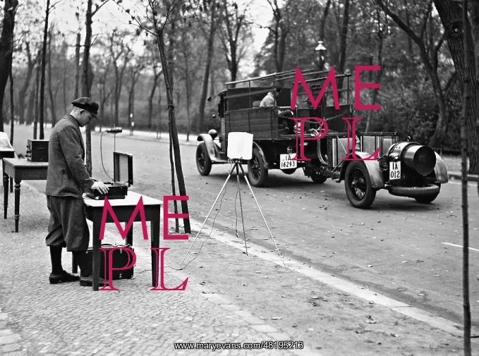 : Traffic noise measurement, 1934 : Traffic noise measurement, 1934