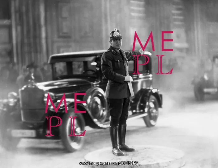 : Traffic policeman, 1929 : Traffic policeman, 1929