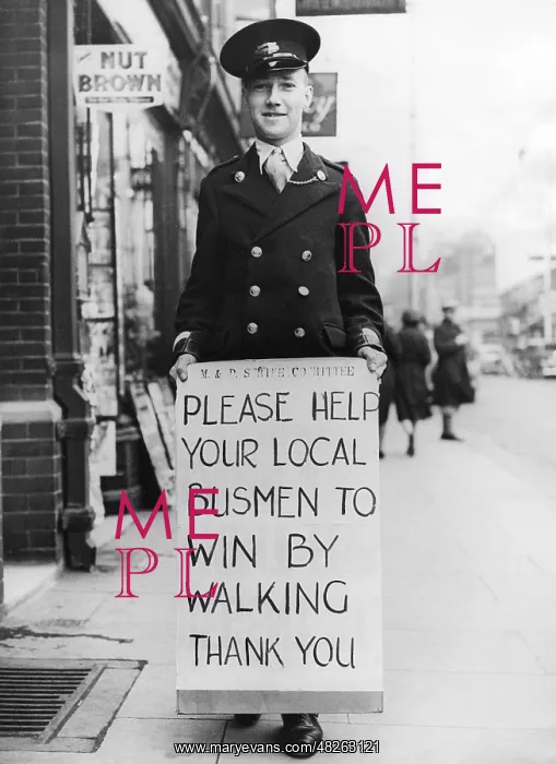: Traffic strike in Chatham, 1937 : Traffic strike in Chatham, 1937