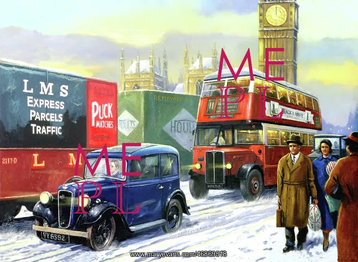 : Traffic on Westminster Bridge, London : Traffic on Westminster Bridge, London