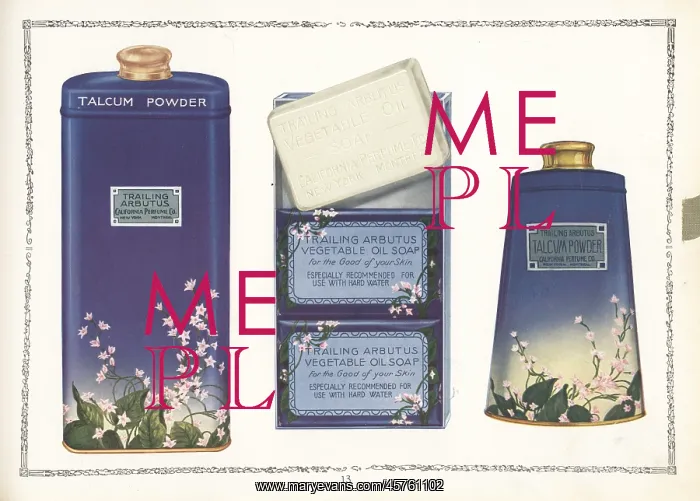 : Trailing Arbutus brand cosmetics from CPC, 1926 : Trailing Arbutus brand cosmetics from CPC, 1926