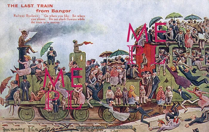 : The Last train from Bangor, Northern Ireland : The Last train from Bangor, Northern Ireland