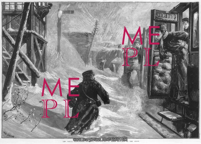 : TRAIN BLOCKED BY SNOW : TRAIN BLOCKED BY SNOW