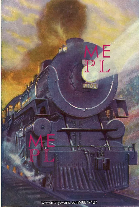  : Train of the Canadian Railways