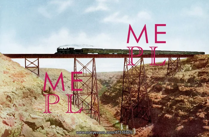 : Train Over Canyon Diablo : Train Over Canyon Diablo