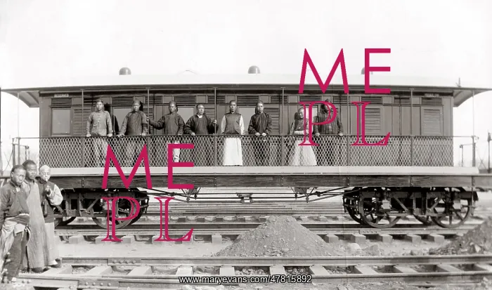  : Train carriage, China c.1900