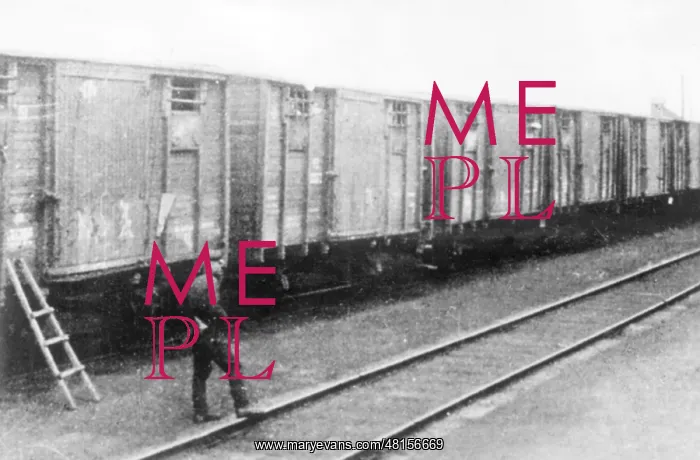 : Train carrying deportees to Siberia, 1936 : Train carrying deportees to Siberia, 1936