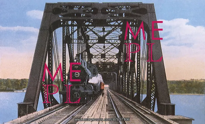: Train Crossing Bridge : Train Crossing Bridge