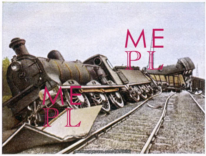  : TRAIN DERAILED / 1914