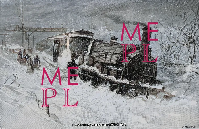: TRAIN DERAILED IN SNOW : TRAIN DERAILED IN SNOW