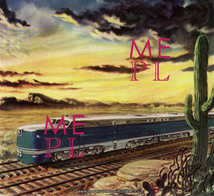 : Train in Desert : Train in Desert
