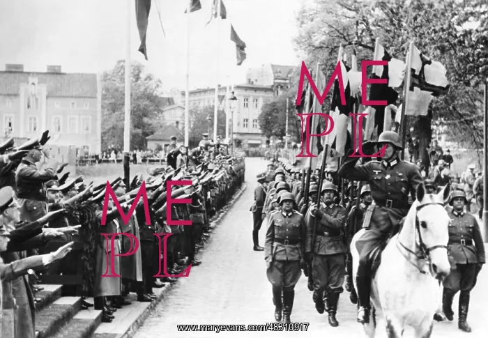 : Train of National Socialists with replicas : Train of National Socialists with replicas