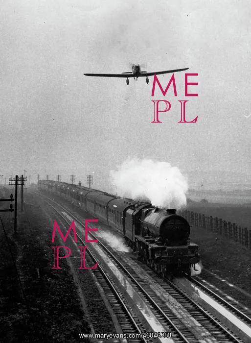 : Train and Plane 1936 : Train and Plane 1936