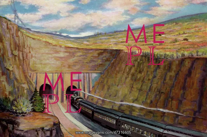 : Train in Raton Tunnel : Train in Raton Tunnel
