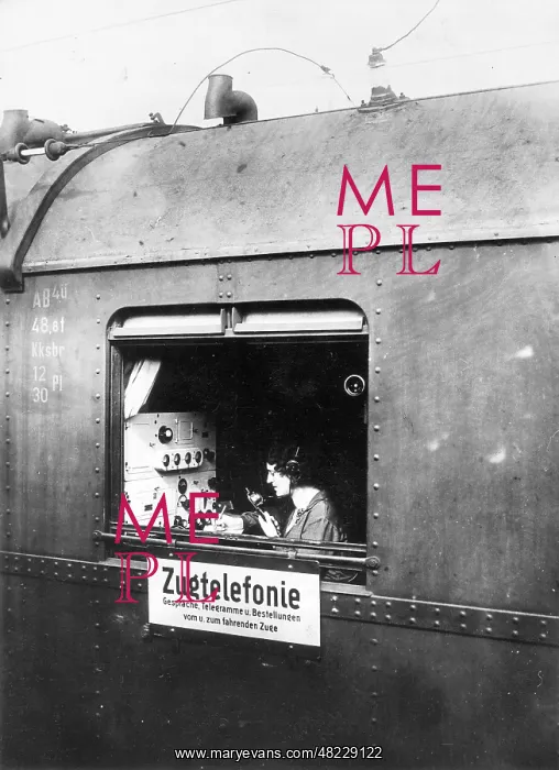 : Train telephone of the German Reichsbahn : Train telephone of the German Reichsbahn