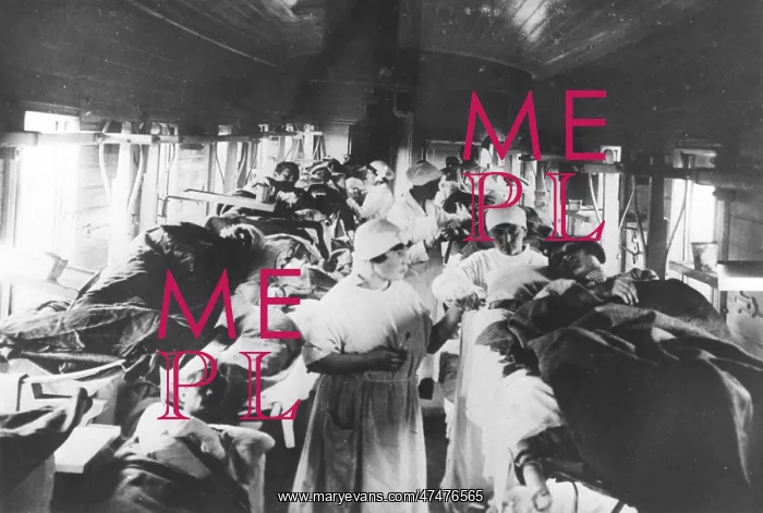 : Train Transporting Typhoid Sufferers : Train Transporting Typhoid Sufferers