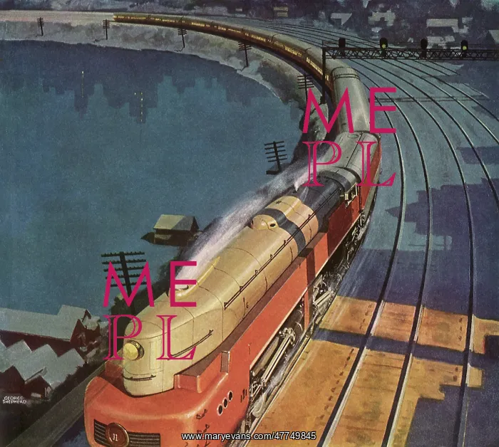 : Train in the Winter : Train in the Winter