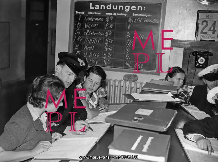 : Trained as a flight attendant with Deutsche Lufthansa : Trained as a flight attendant with Deutsche Lufthansa