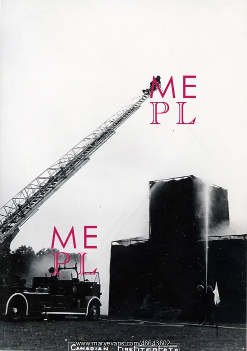 : Training. Ladder drill and fire-fighting training on a mocked up building : Training. Ladder drill and fire-fighting training on a mocked up building