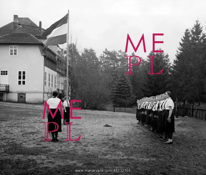 : Training camp of the BDM in Memel, 1935 : Training camp of the BDM in Memel, 1935