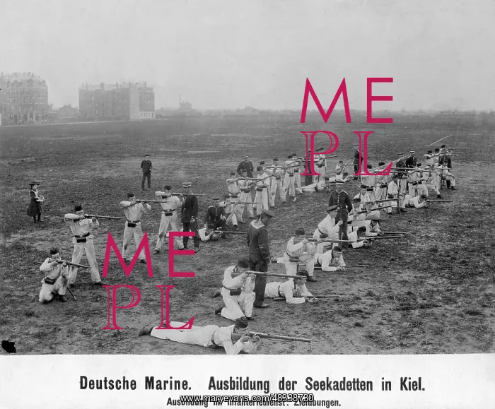 : Training of the midshipmen in Kiel, 1905 : Training of the midshipmen in Kiel, 1905