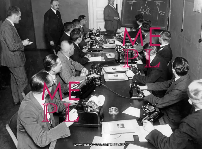  : Further training for office staff, 1929