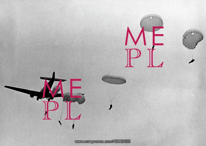 : Training at the parachute school in Stendal, 1939 : Training at the parachute school in Stendal, 1939