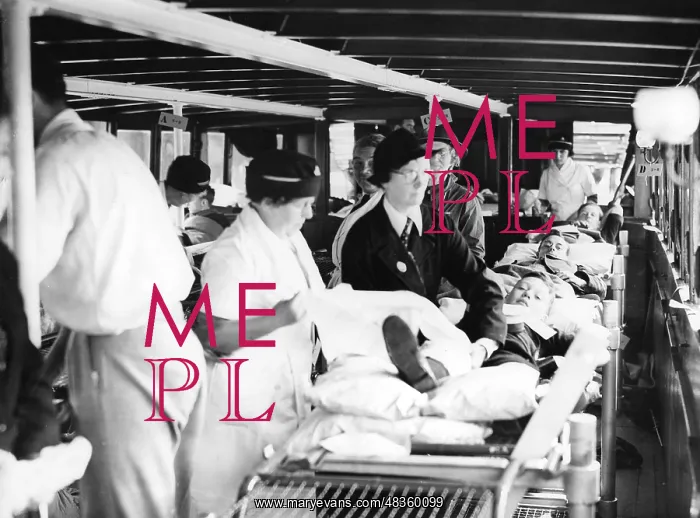 : Training of the port ambulance, 1939 : Training of the port ambulance, 1939
